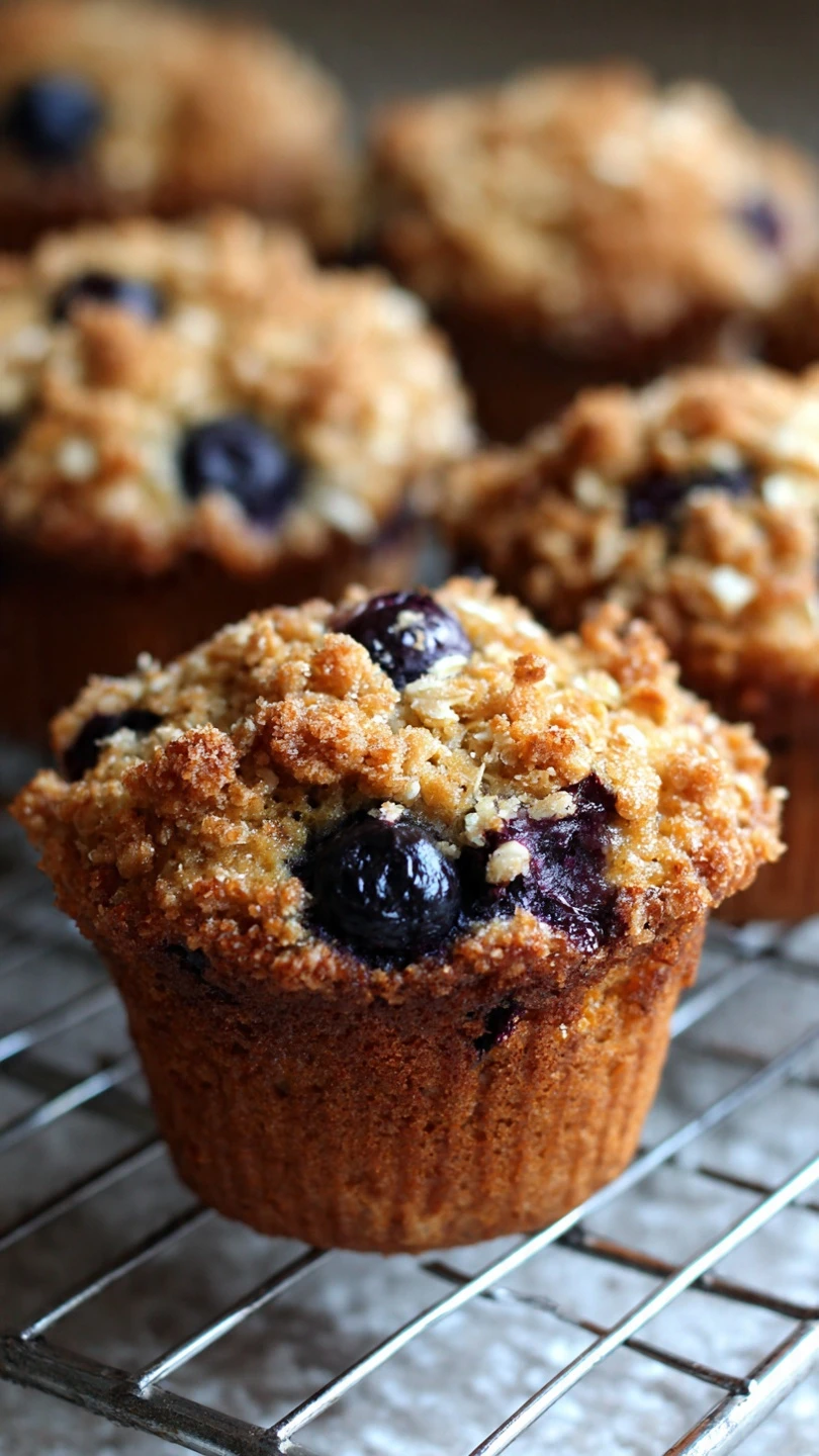 Banana Blueberry Oatmeal Muffins Banana Blueberry Oatmeal Muffins