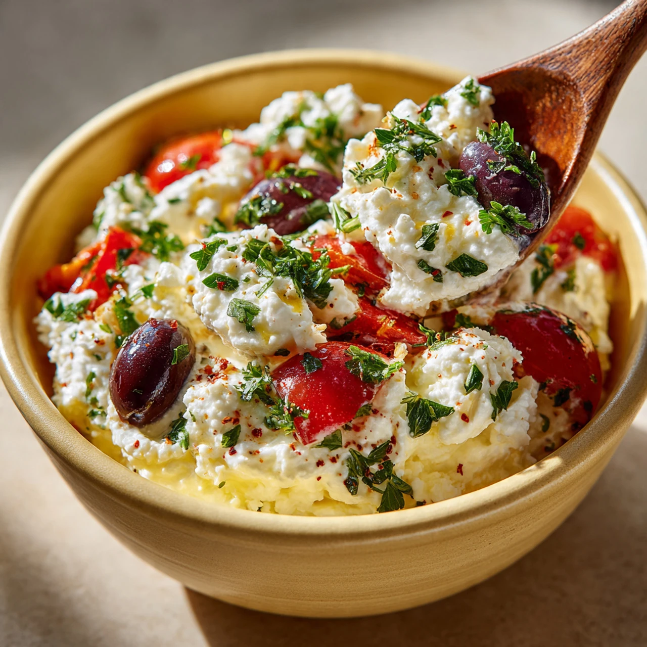 Greek Cottage Cheese Bowl