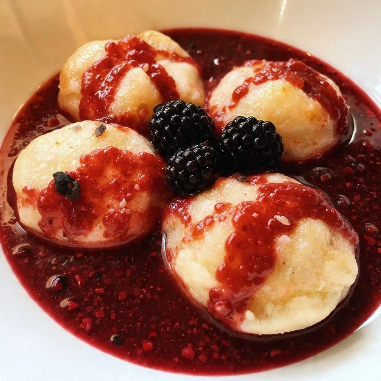 Blackberry Dumplings