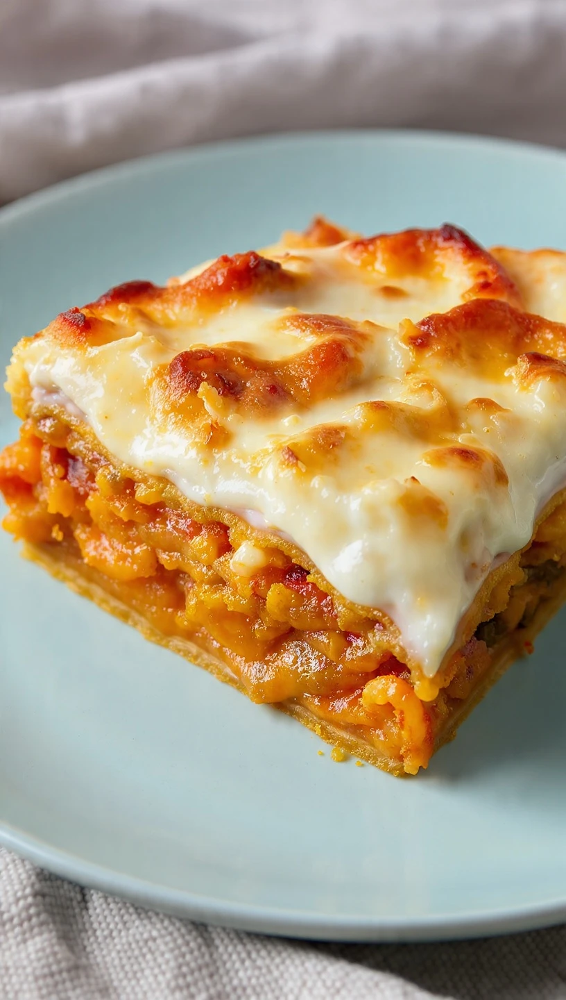 Butternut Squash Lasagna Pie