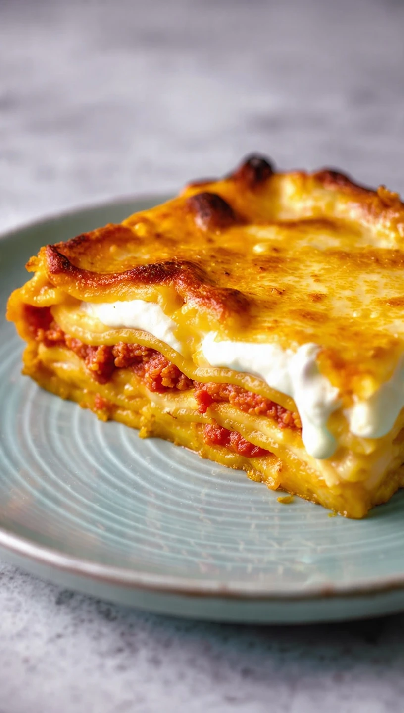 Butternut Squash Lasagna Pie Recipe Easy Butternut Squash Lasagna Gluten-free Butternut Squash Lasagna Vegan Butternut Squ...