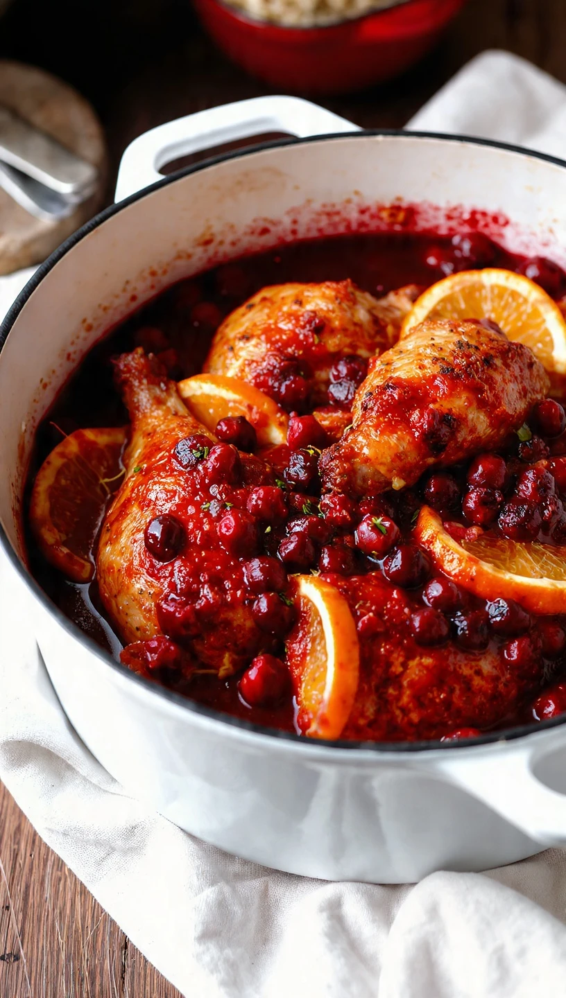 Cranberry-Orange Chicken