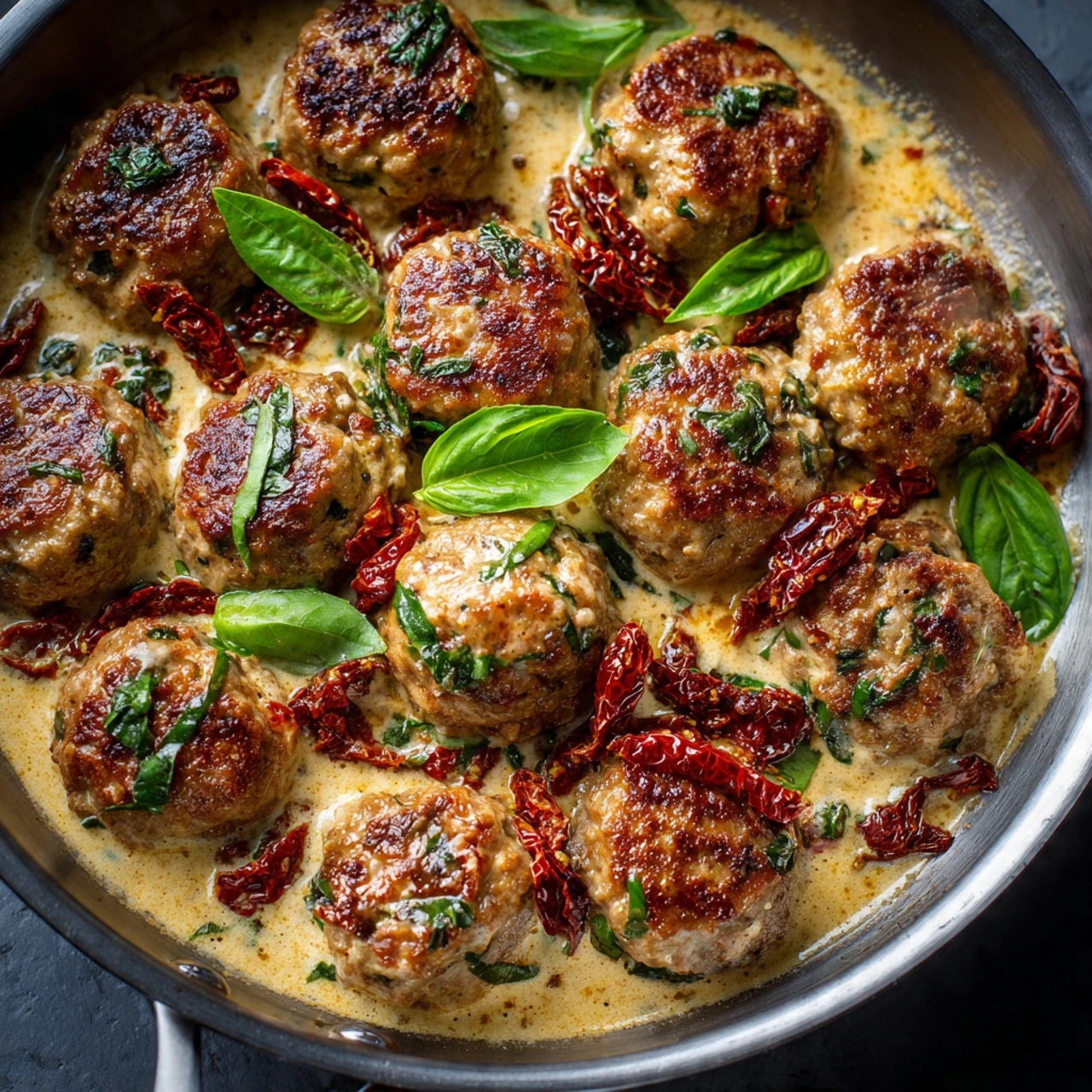 Creamy Marry Chicken Meatballs Minutes