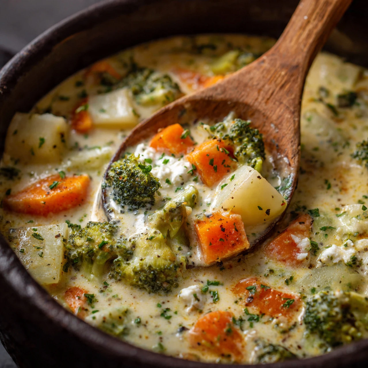 Creamy Vegetable Chowder: Cheesy Goodness You’ll Crave