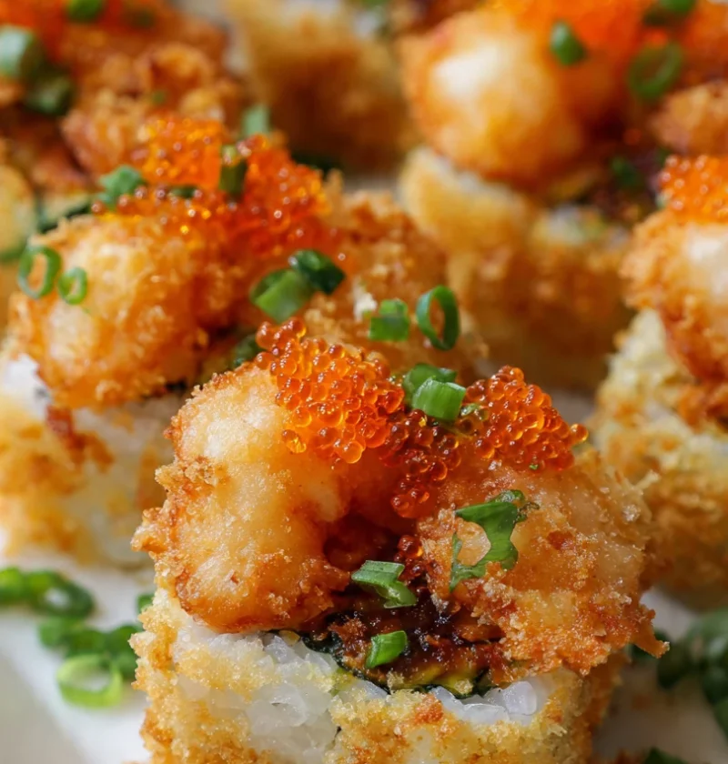 Crunchy Shrimp Tempura Sushi Roll