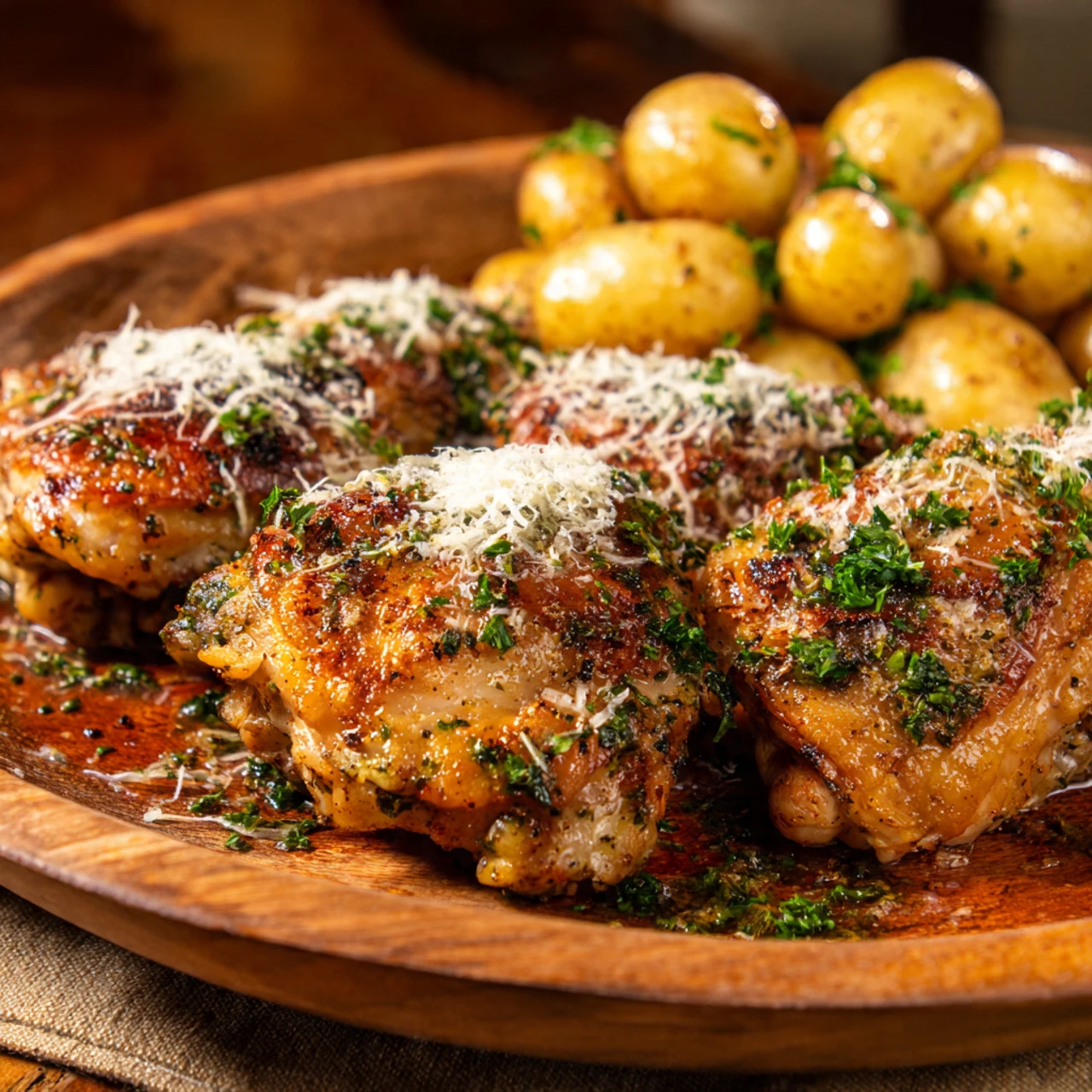 Easy Crockpot Garlic Parmesan Chicken Recipe Slow Cooker Garlic Parmesan Chicken Thighs Best Garlic Parmesan Chicken Crock...