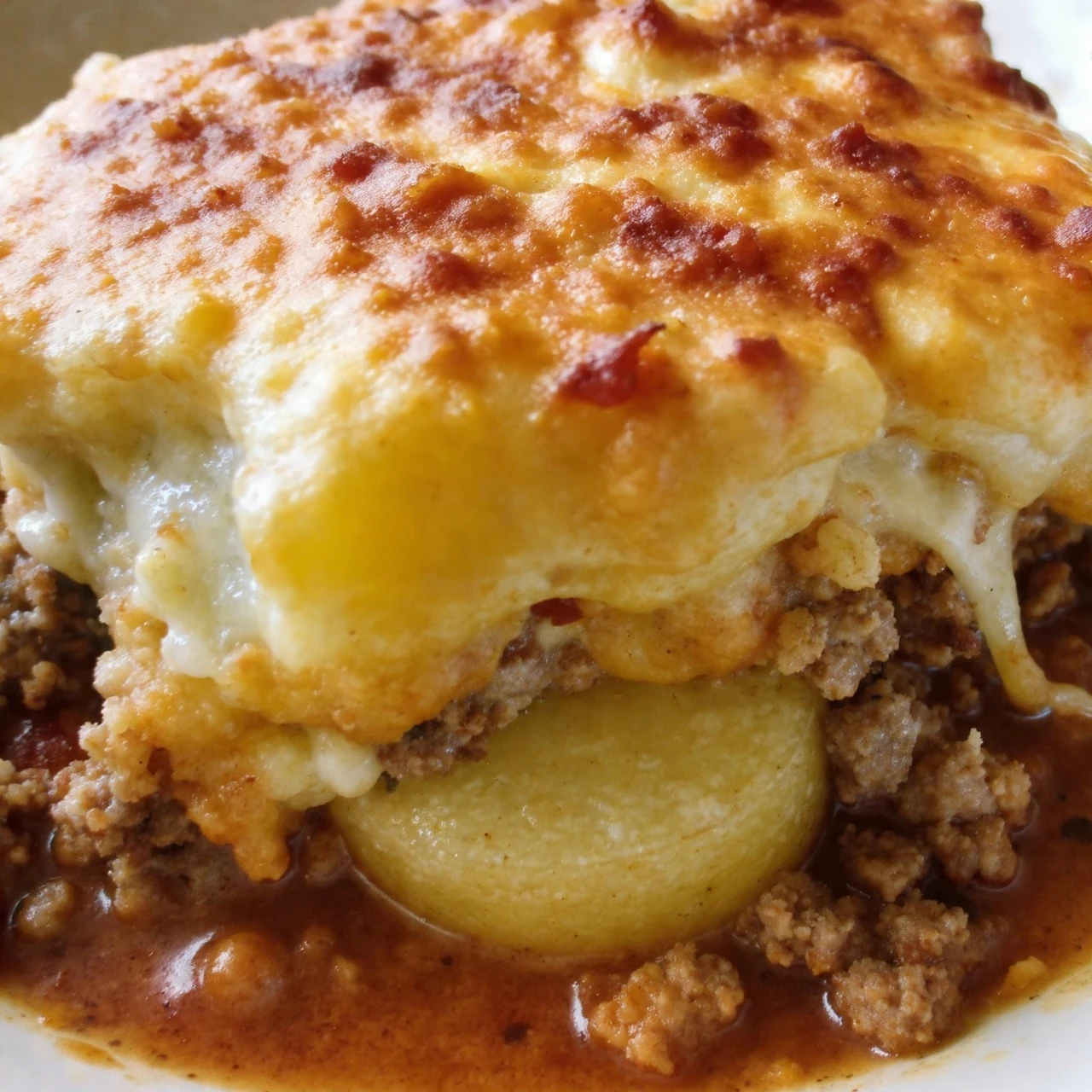 Easy Ground Beef Potato Casserole Recipe Healthy Ground Beef Potato Casserole Ideas Cheesy Ground Beef Potato Casserole Gl...
