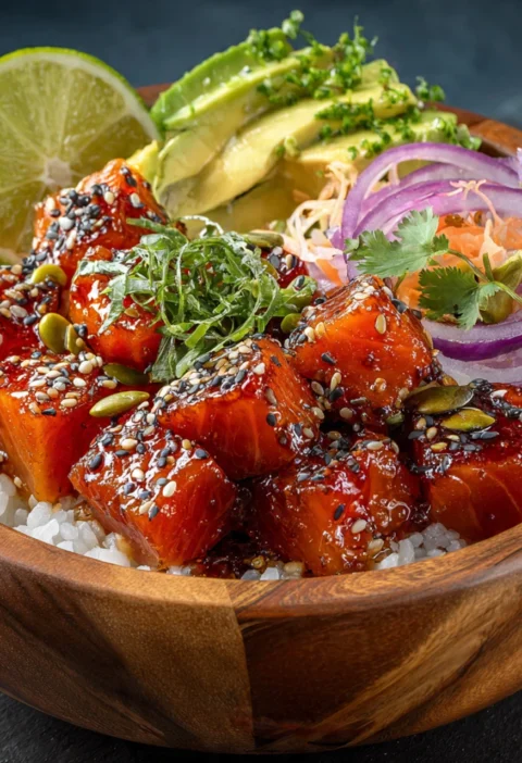 Miso Salmon Bowl