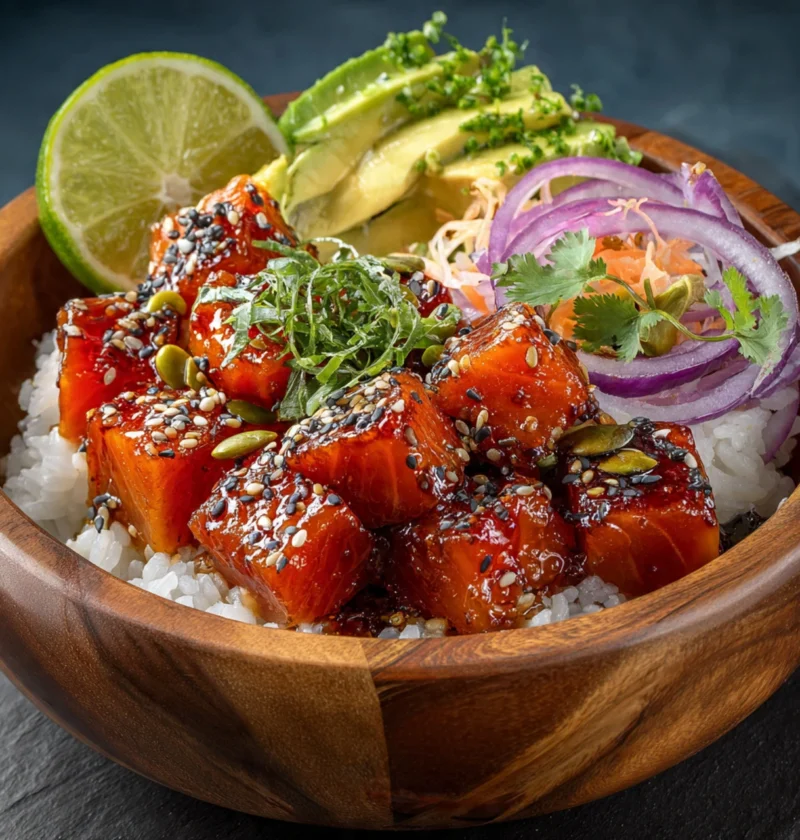 Miso Salmon Bowl