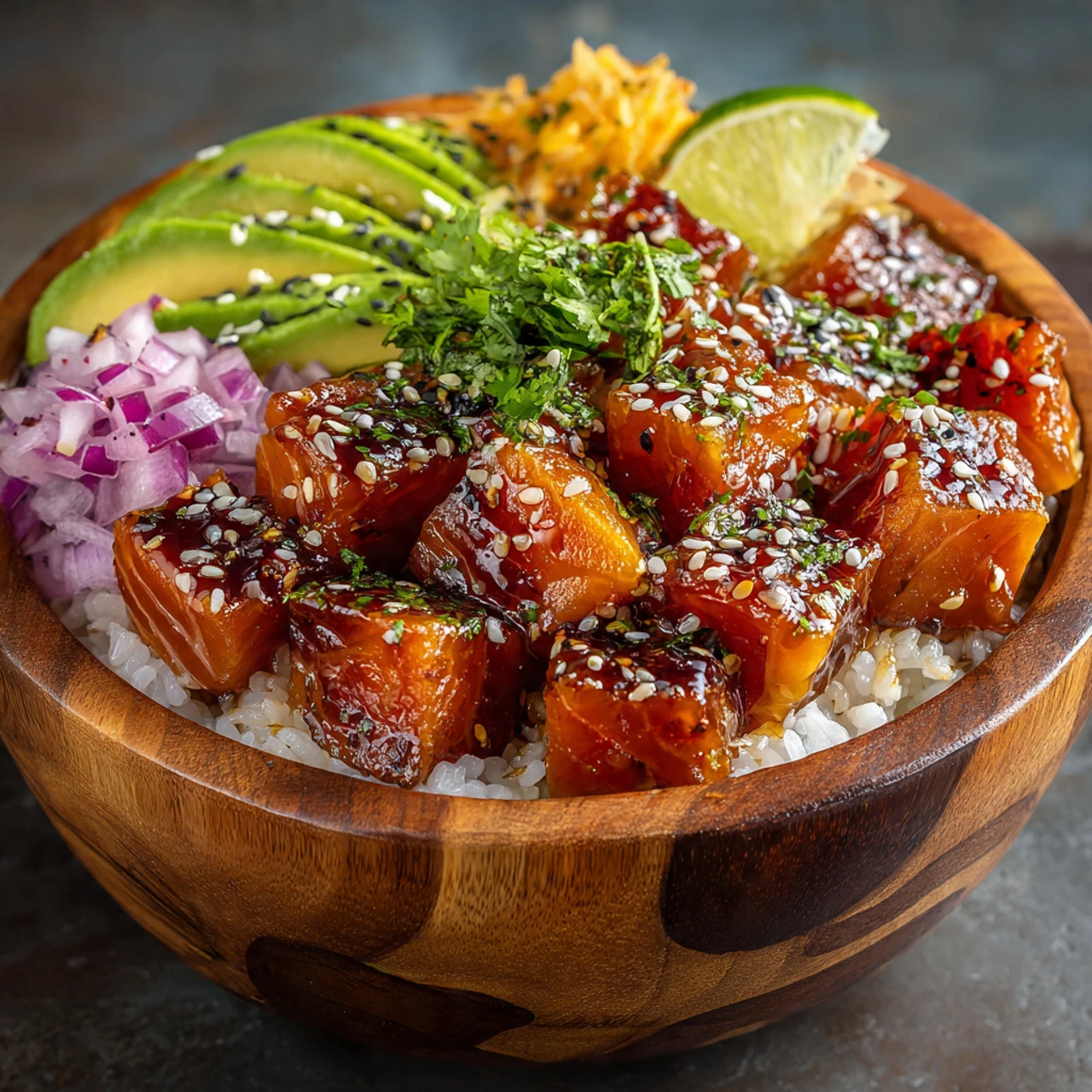 Miso Salmon Bowl