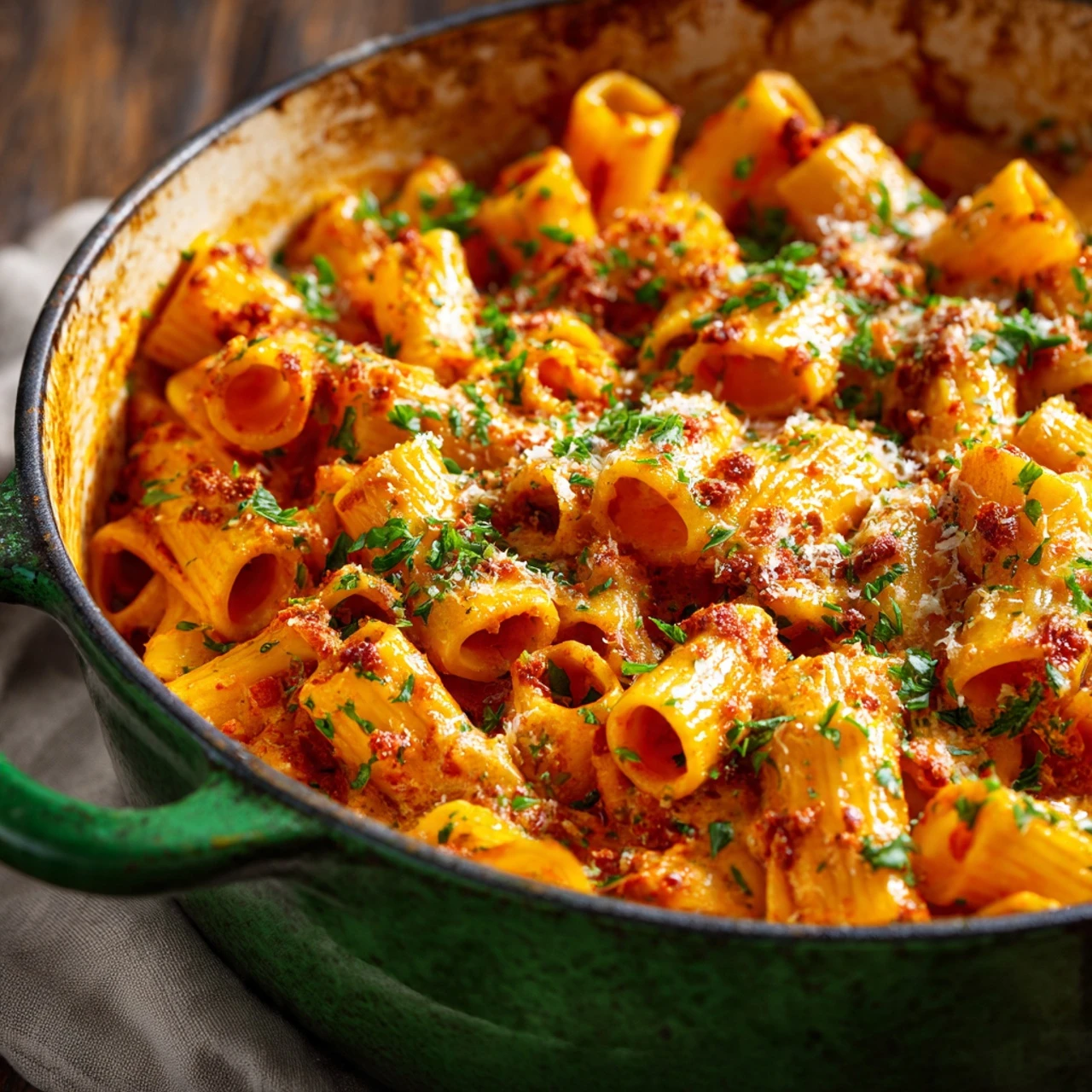 One Pot Chicken Parmesan Pasta