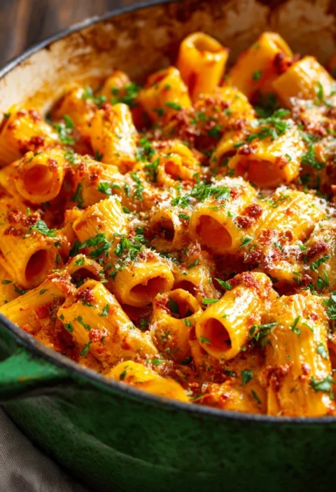 Easy One Pot Chicken Parmesan Pasta Recipe Quick Chicken Parmesan Pasta Skillet Best Cheese For One Pot Chicken Parmesan P...