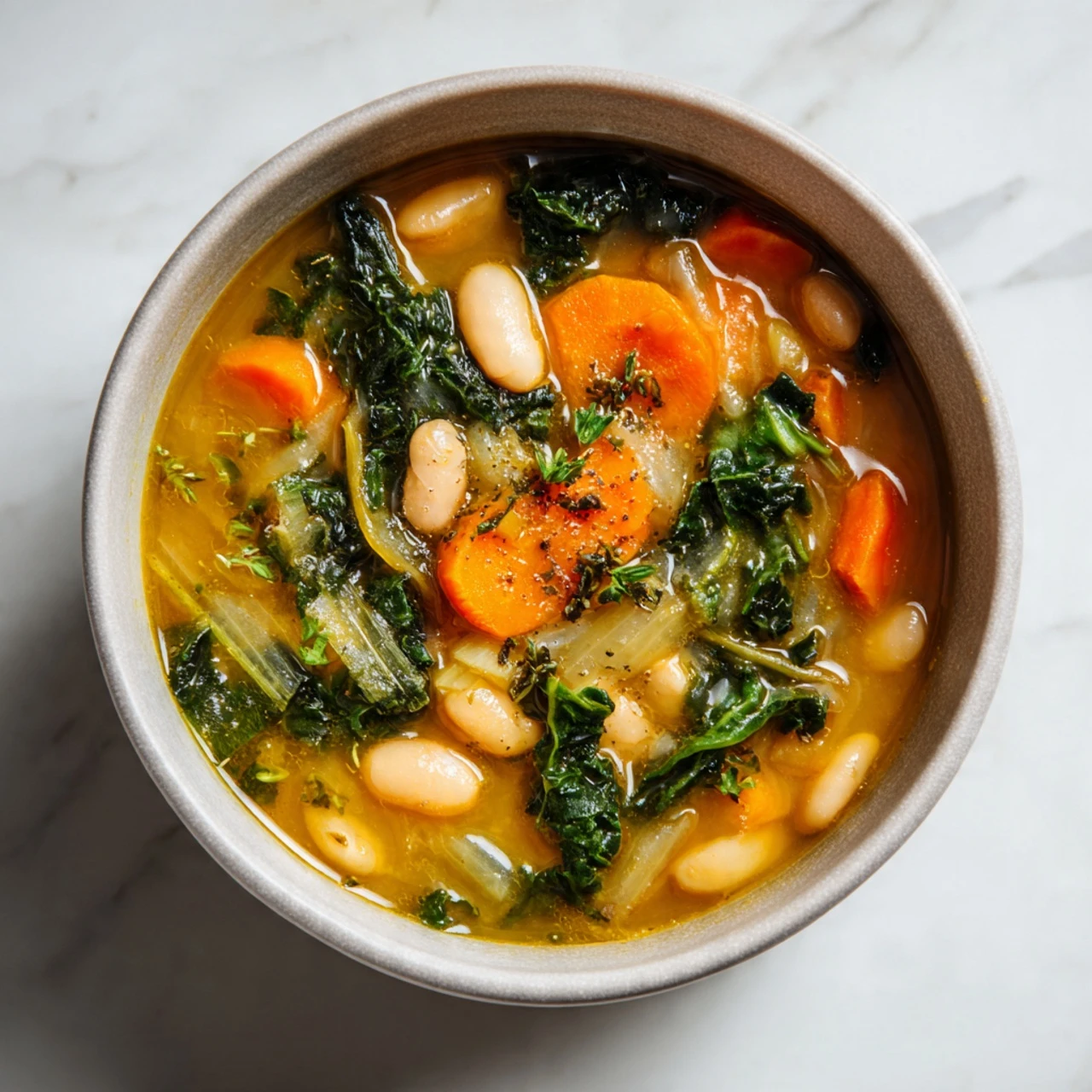 Easy White Bean Soup Recipe Quick White Bean Soup Homemade Cozy White Bean Soup Ideas Delicious White Bean Soup Cooking He...