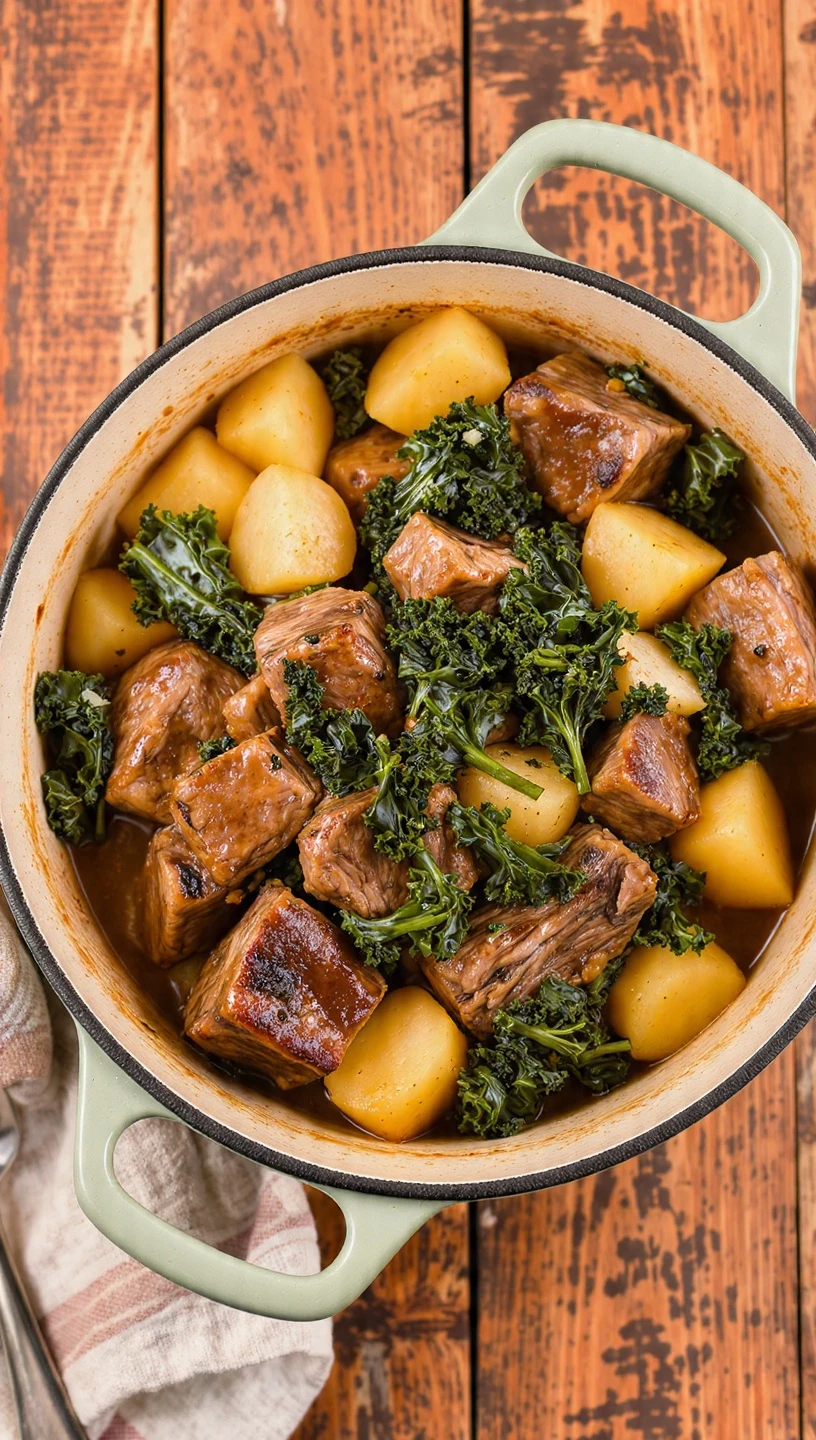 Eintopf - Braised Short Ribs With Fennel, Squash and Sweet Potato