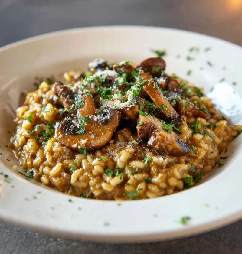 Farro Mushrooms