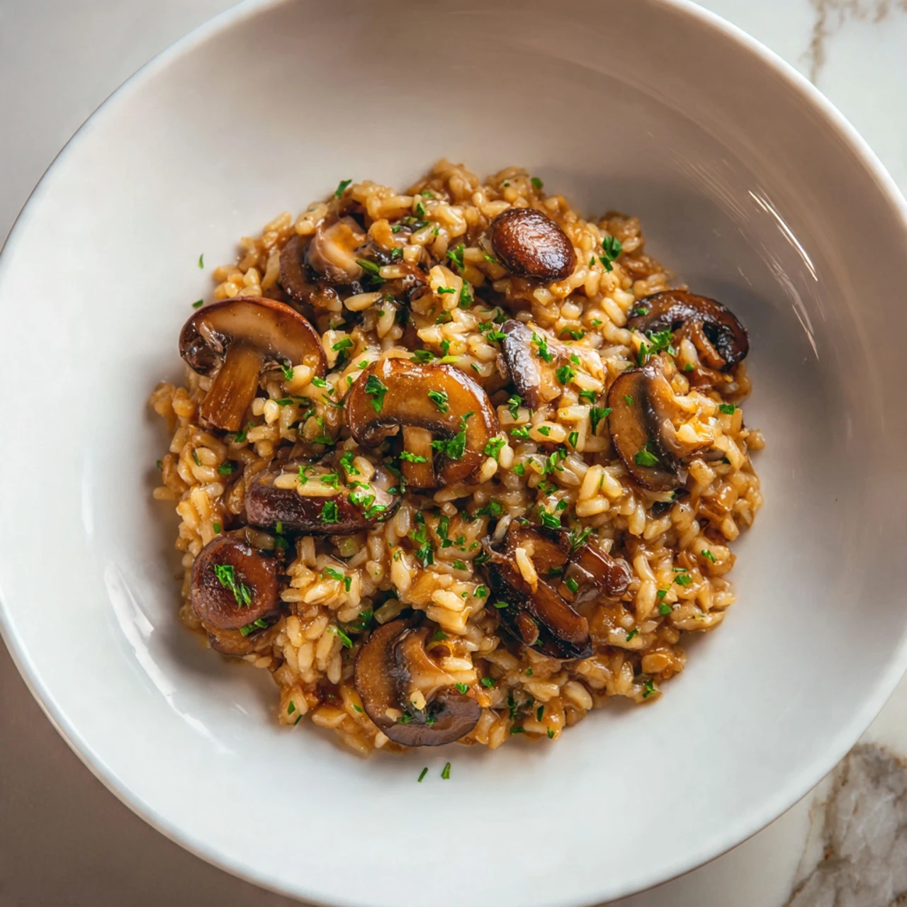 Farro Mushrooms
