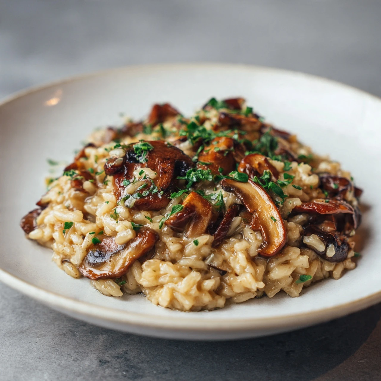 Farro Mushrooms