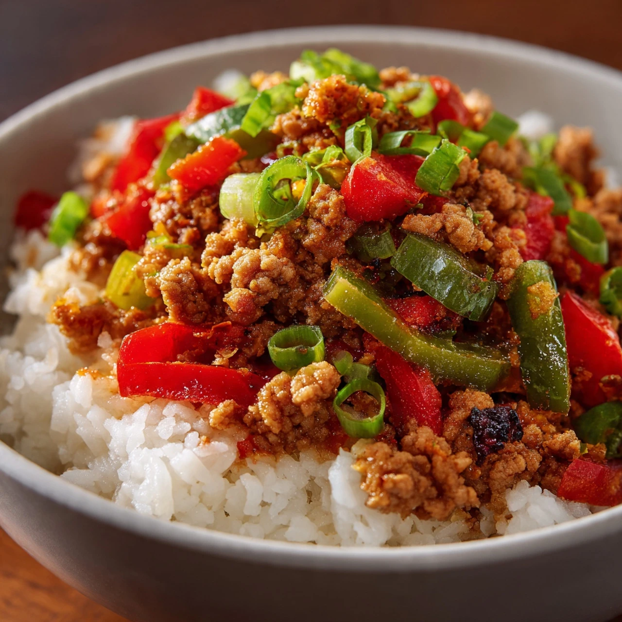 Ground Turkey And Bell Peppers Recipe Quick Ground Turkey Skillet Dinner Healthy Turkey And Pepper Stir Fry Low Calorie Gr...