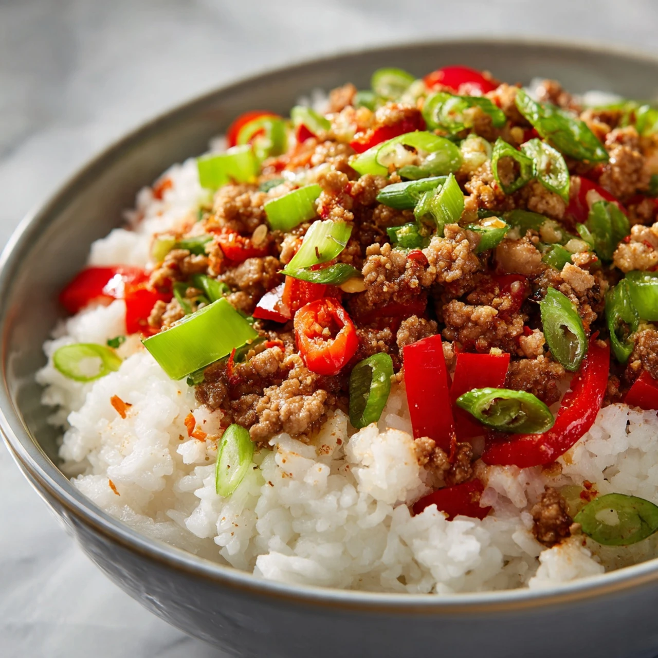 Ground Turkey And Bell Peppers Recipe Quick Ground Turkey Skillet Dinner Healthy Turkey And Pepper Stir Fry Low Calorie Gr...