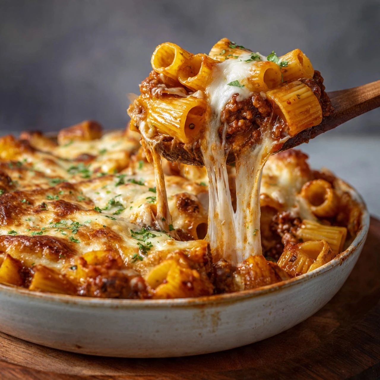 Healthy High Protein Cottage Cheese Baked Ziti