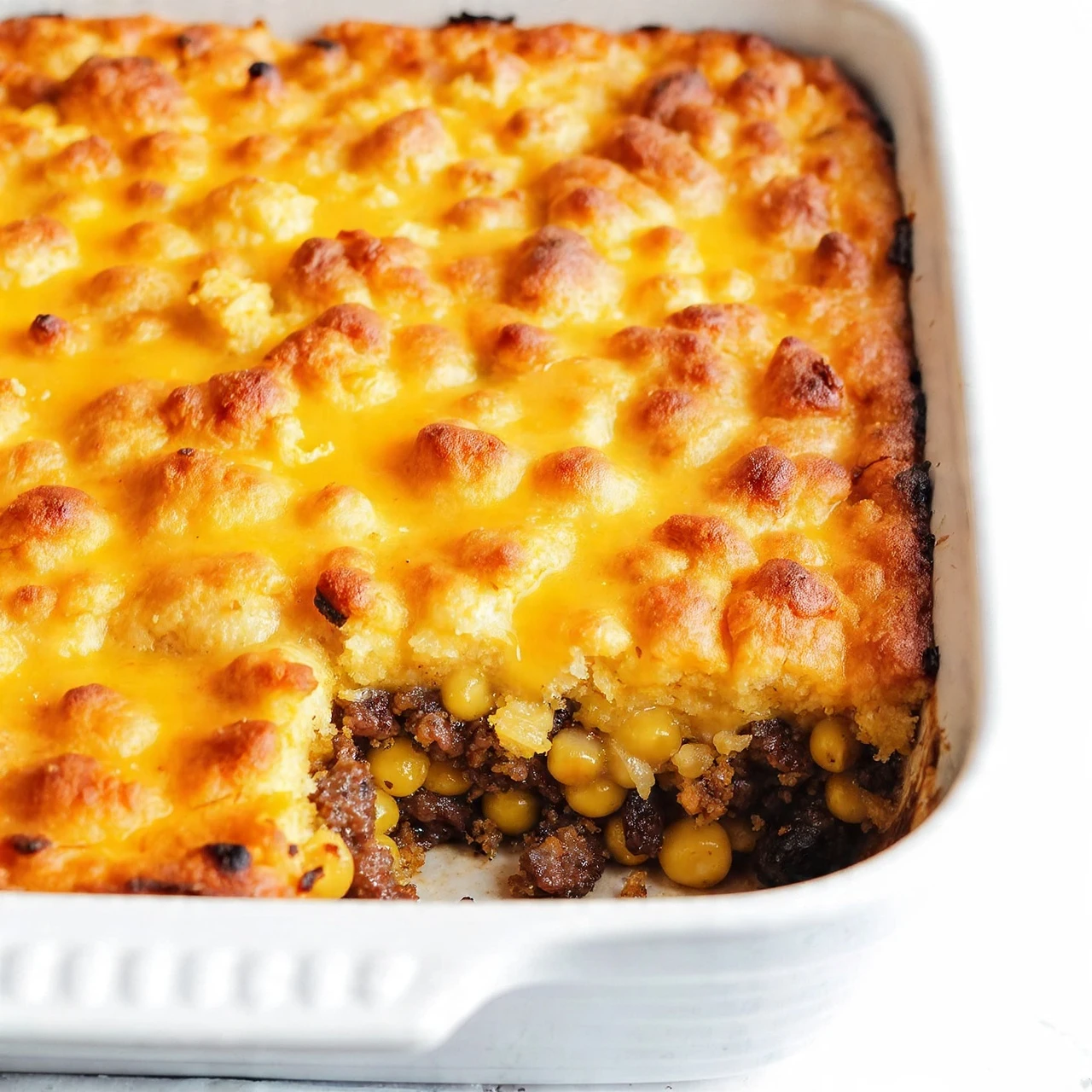 Cornbread and Sausage Breakfast Casserole
