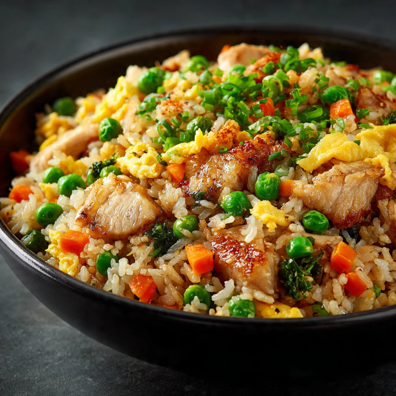 Homemade Healthy Chicken Fried Rice