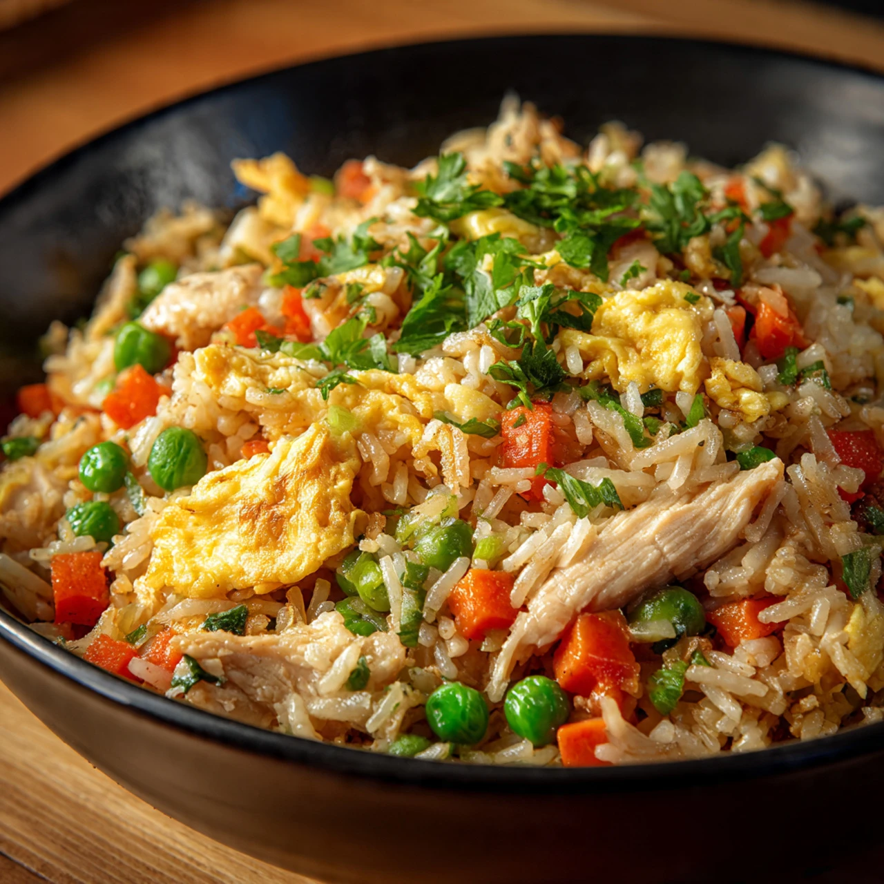 Homemade Healthy Chicken Fried Rice
