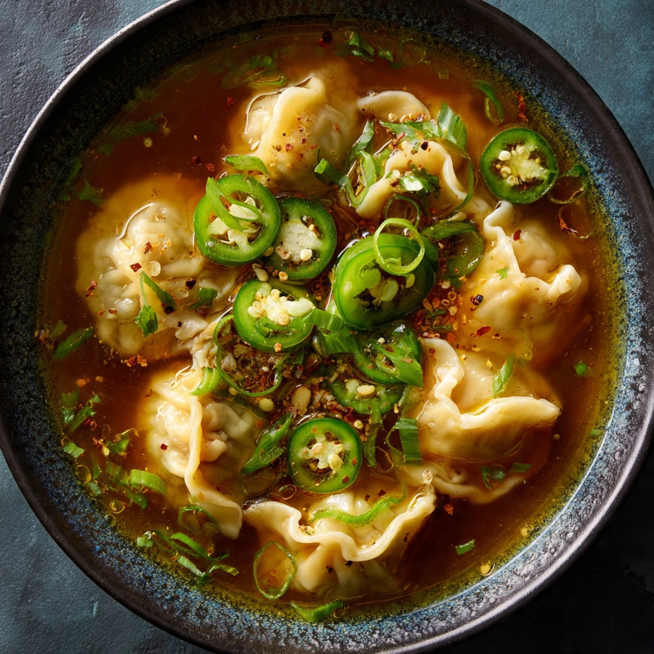 Homemade Potsticker Soup
