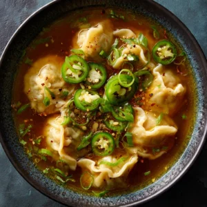 Homemade Potsticker Soup