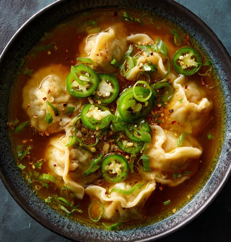 Homemade Potsticker Soup Recipe Easy Potsticker Soup Homemade Best Broth For Potsticker Soup Vegan Homemade Potsticker Sou...