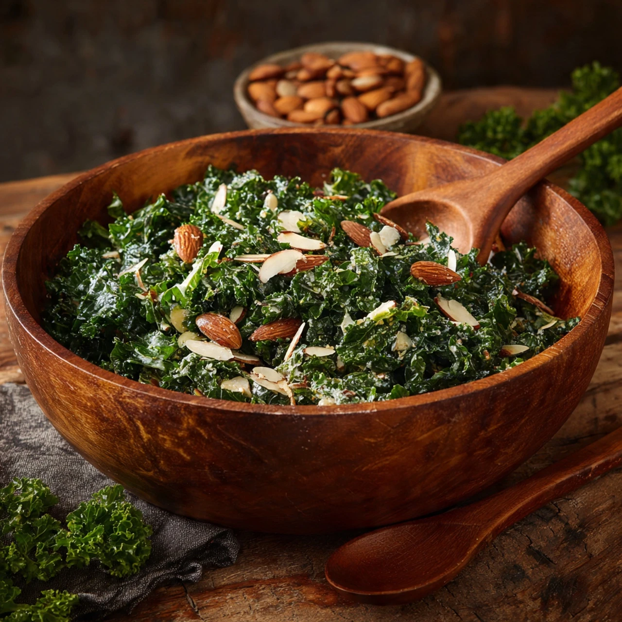 Lemongarlic Kale Salad