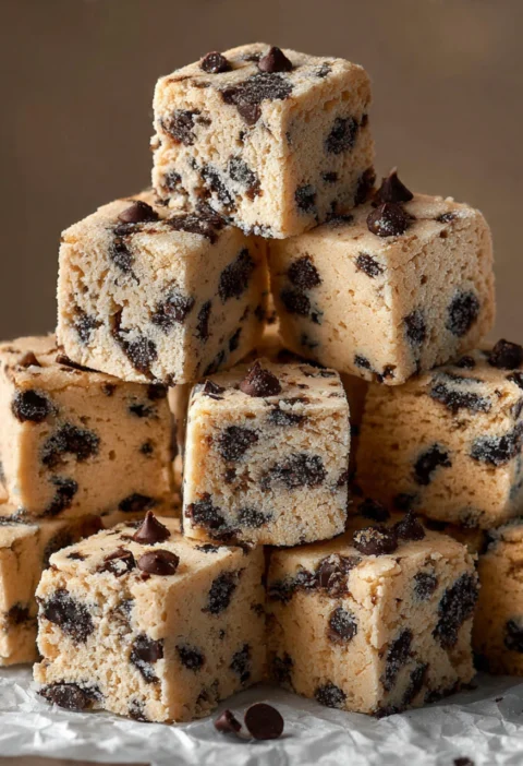 Mini Oatmeal Cookie Dough Bars Nobake Sugar Added