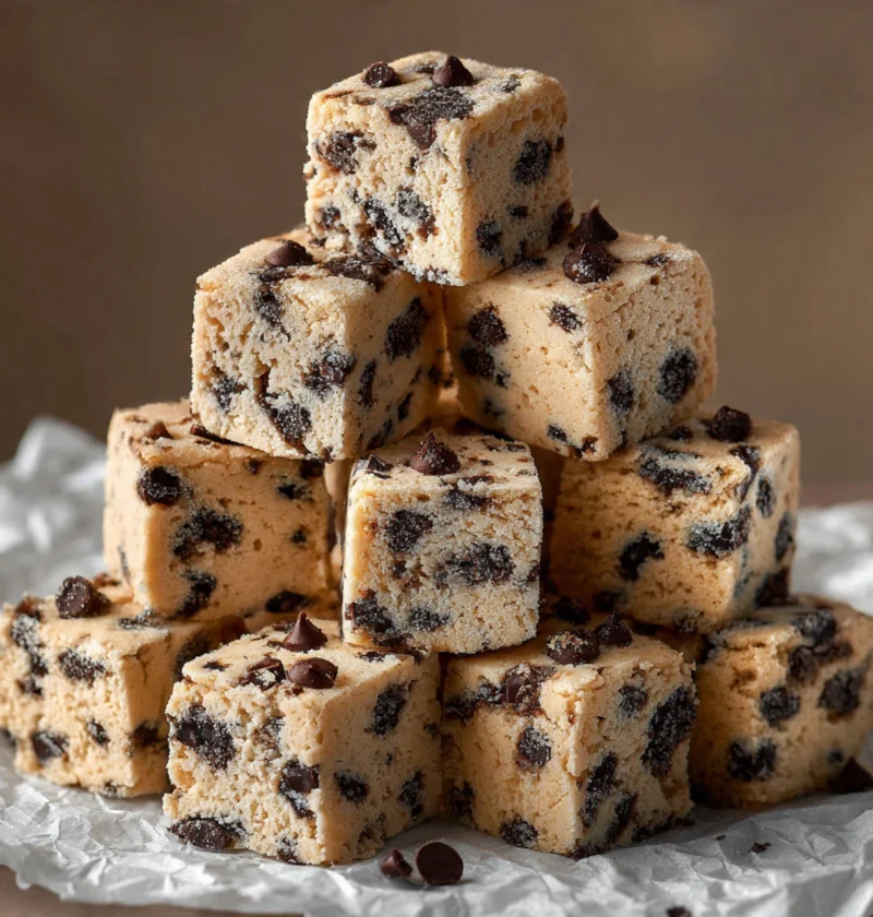 Mini Oatmeal Cookie Dough Bars Nobake Sugar Added