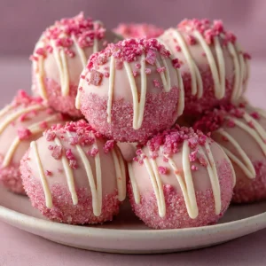 Pink Oreo Truffles : No-Bake Bites of Cookies & Cream Bliss