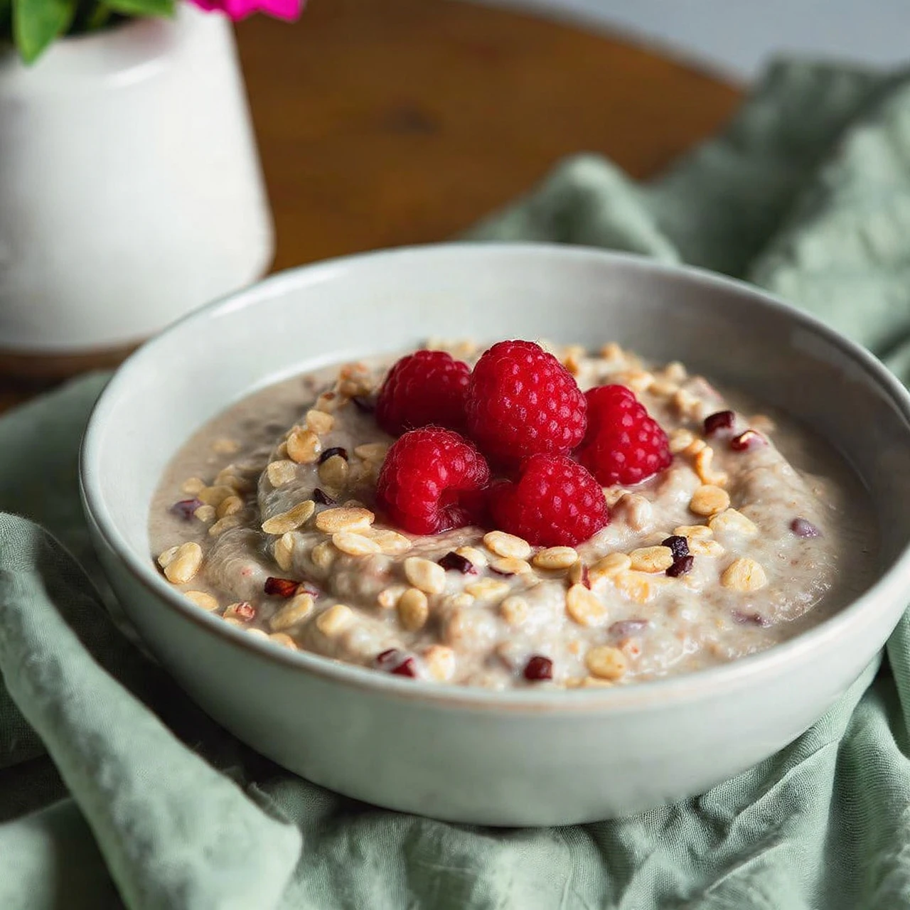 Chocolate Blended Overnight Oats