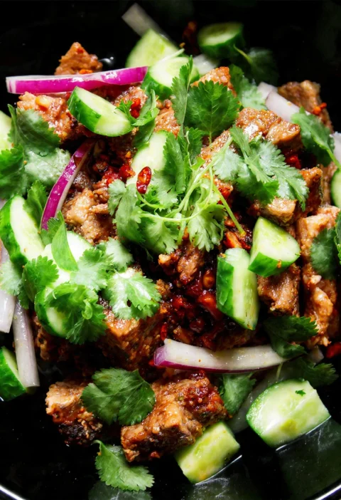 Quick Thai Beef Salad Recipes Thai Beef Salad Meal Prep Ideas Healthy Thai Beef Salad For Dinner Low-calorie Thai Beef Sal...