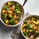 Crispy Tofu With Cashews and Blistered Snap Peas