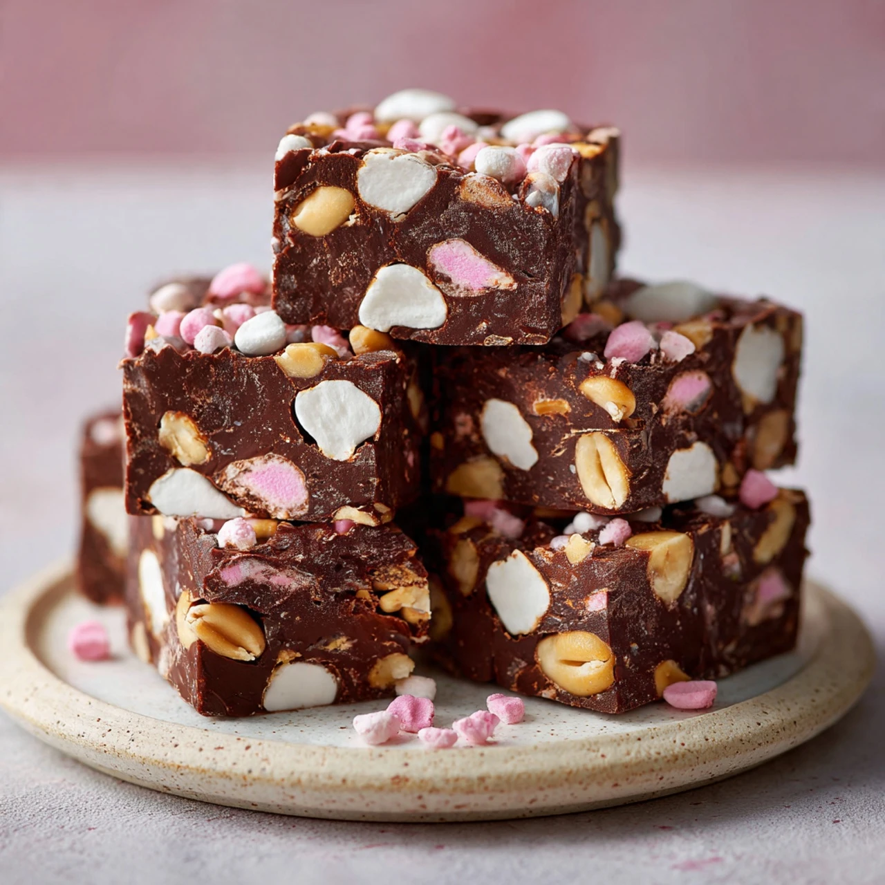 Rocky Road Fudge