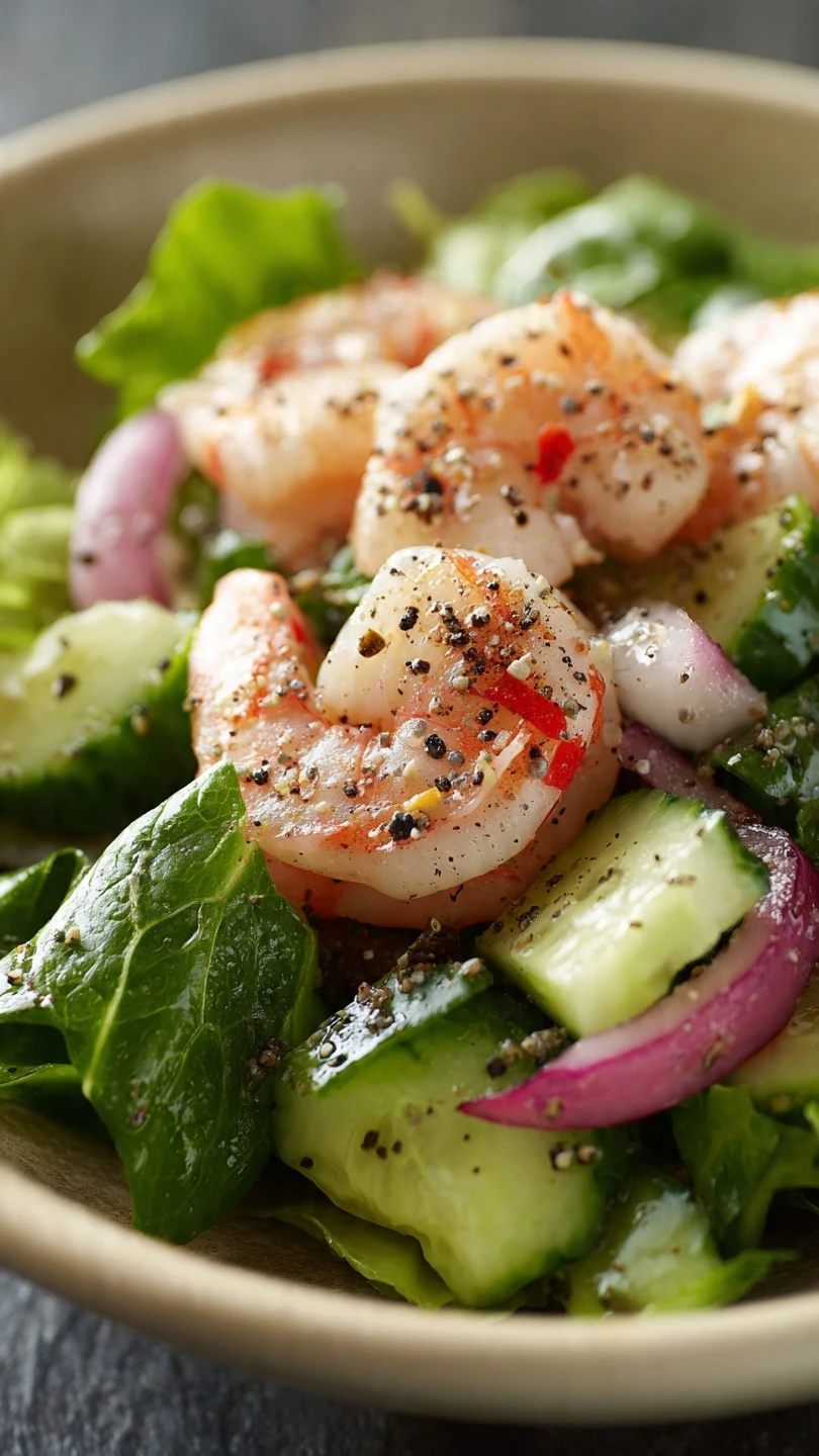 Shrimp Salad With Yogurt