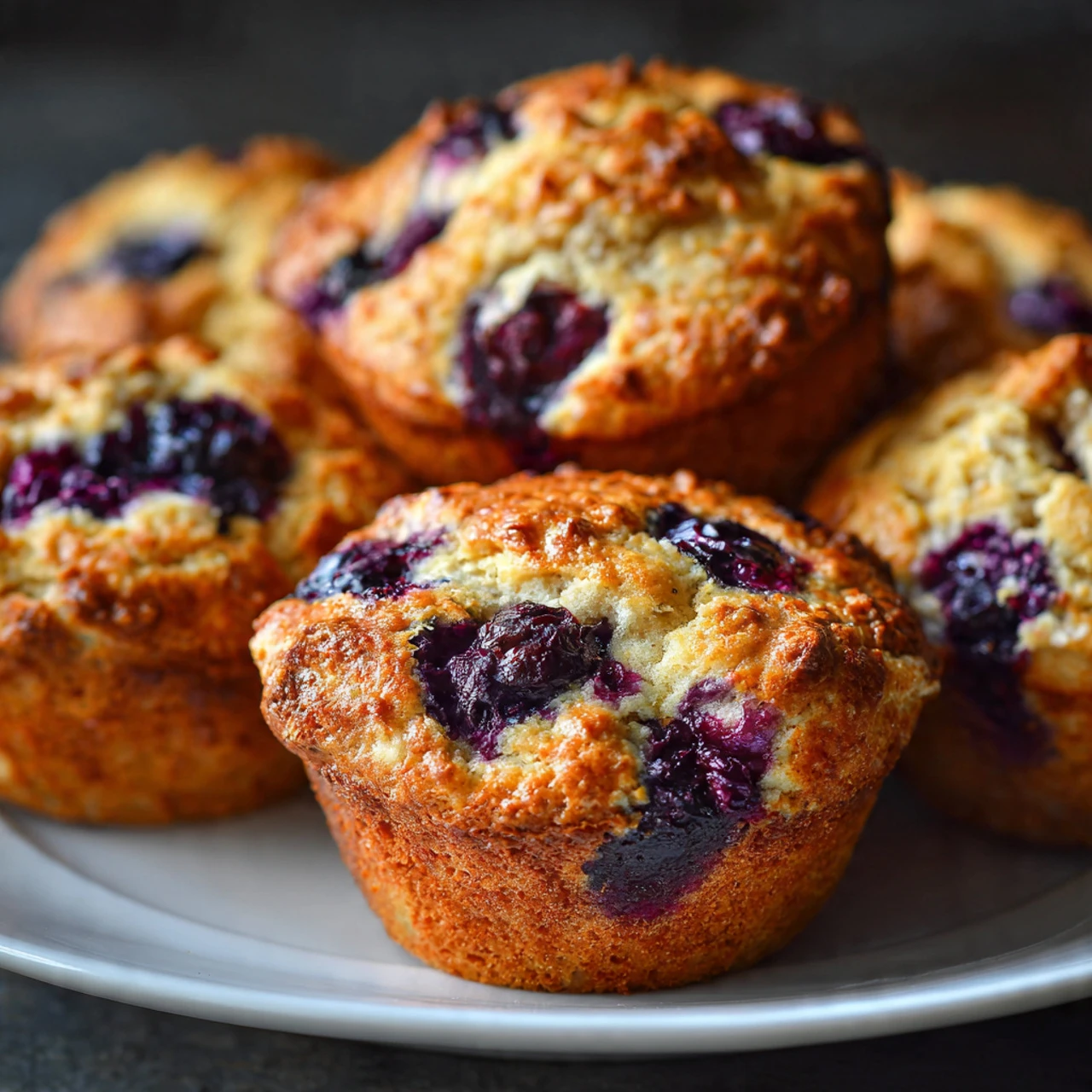 Simple Blueberry Muffins
