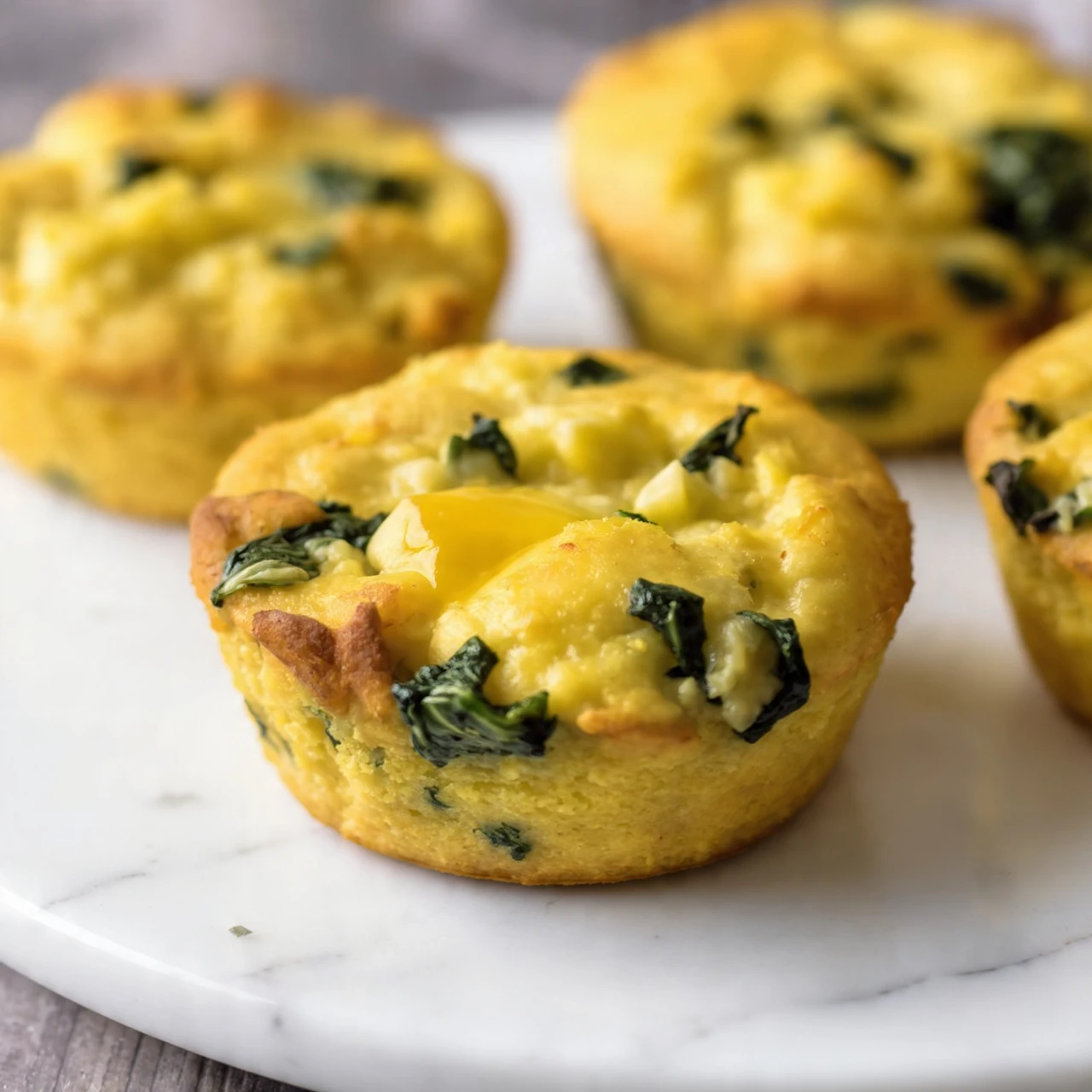 Spinach Egg Muffins