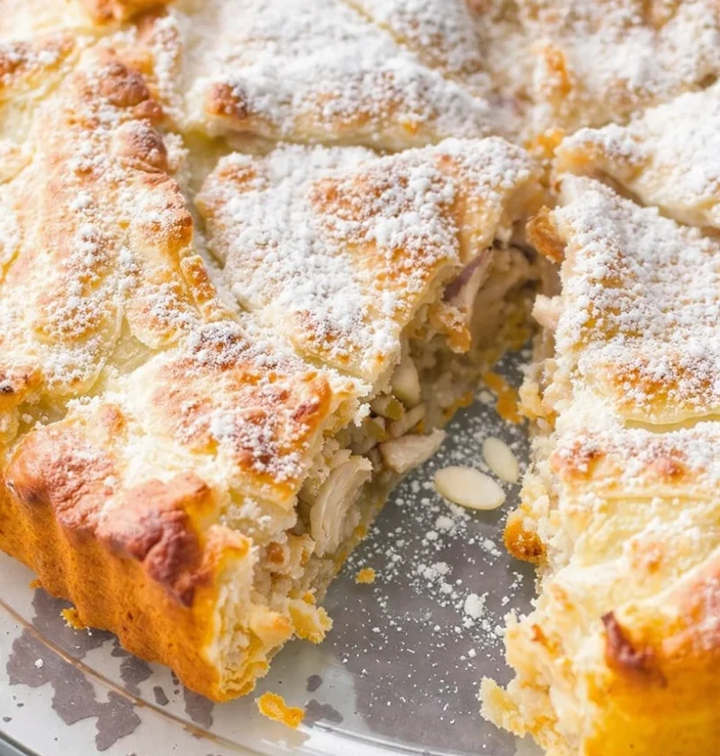 Traditional Chicken Pastilla Recipe Best Spices For Chicken Pastilla Chicken Pastilla Cooking Time Homemade Chicken Pastil...