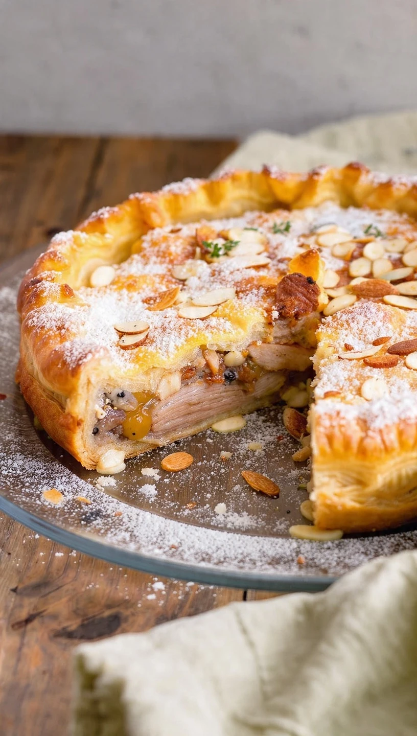 Traditional Chicken Pastilla Recipe Best Spices For Chicken Pastilla Chicken Pastilla Cooking Time Homemade Chicken Pastil...