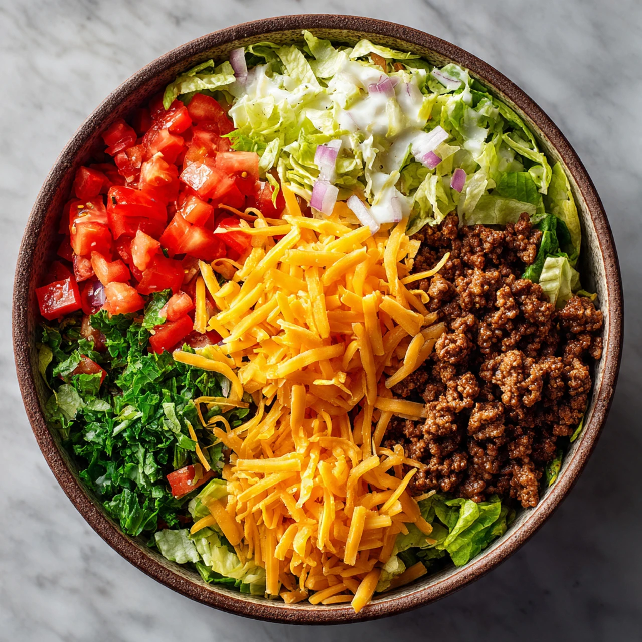 Turkey Taco Bowls with Cauliflower Rice : Low-Carb, Meal-Prep Magic