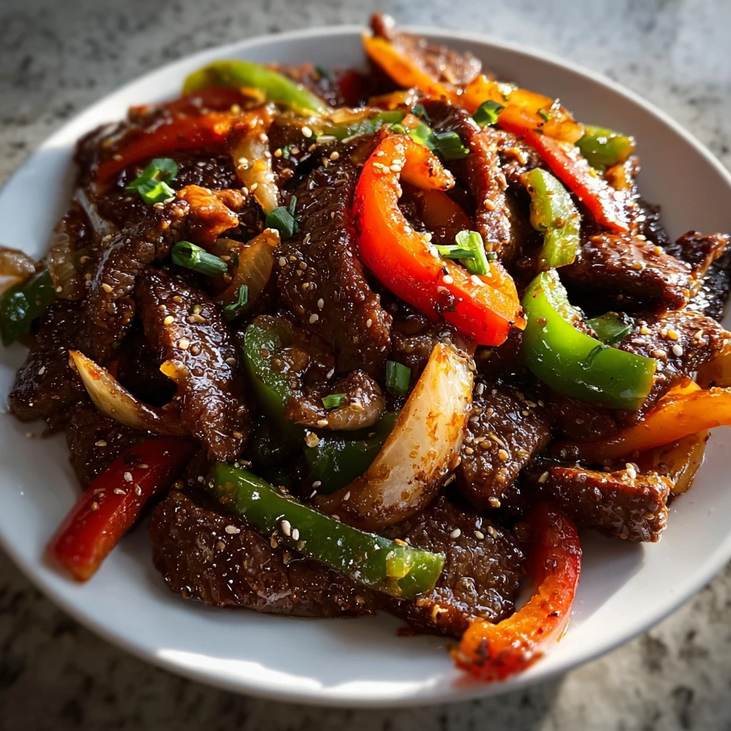 Amazing 30 Minute Black Pepper Beef
