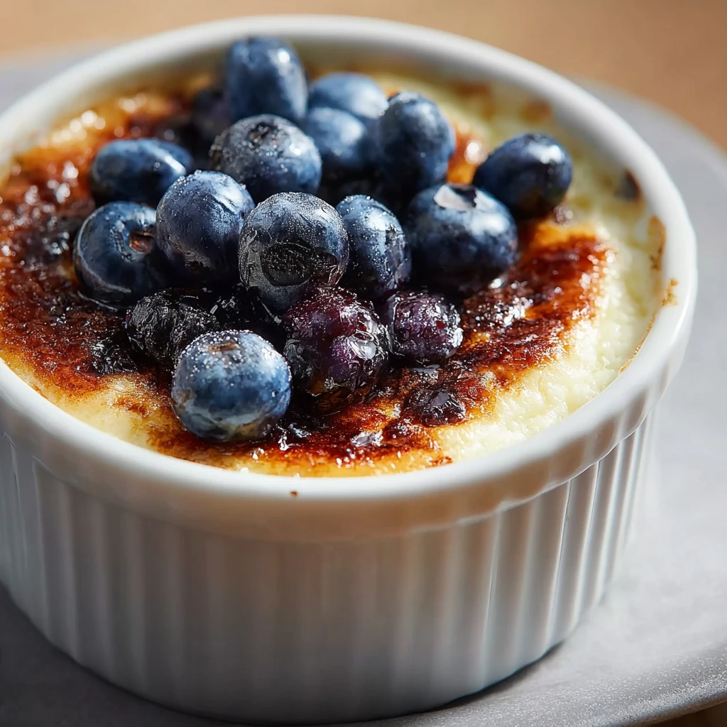 Baked Blueberry Cottage Cheese Bowl