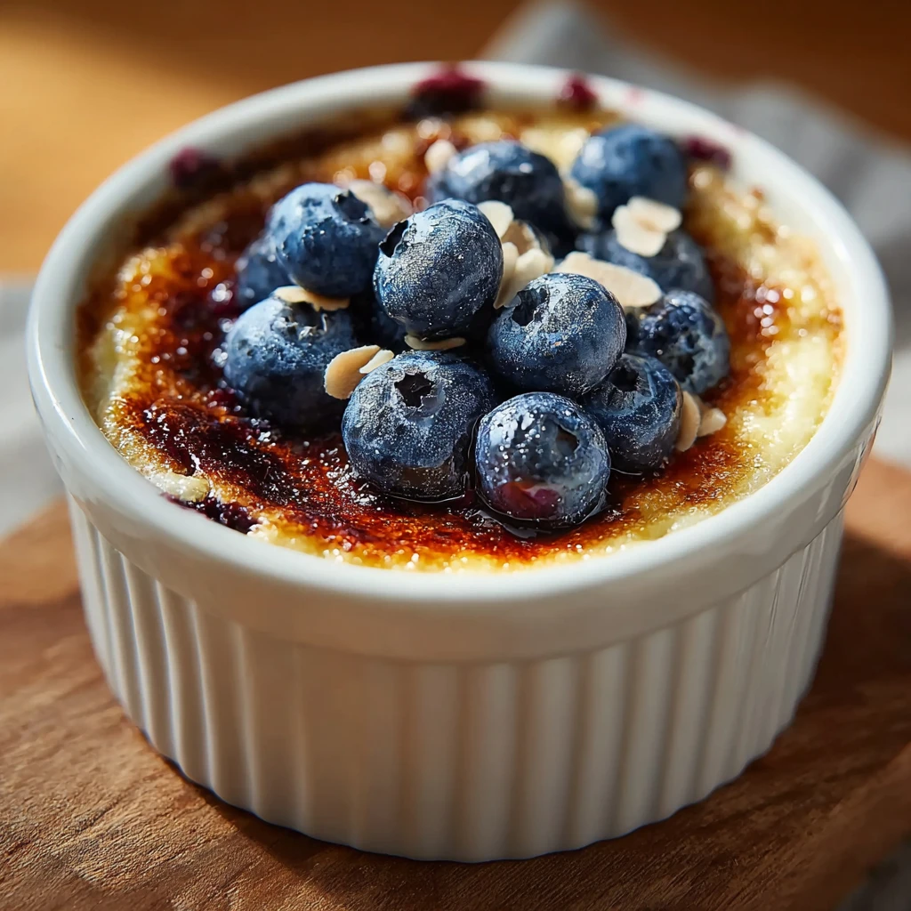 Baked Blueberry Cottage Cheese Bowl