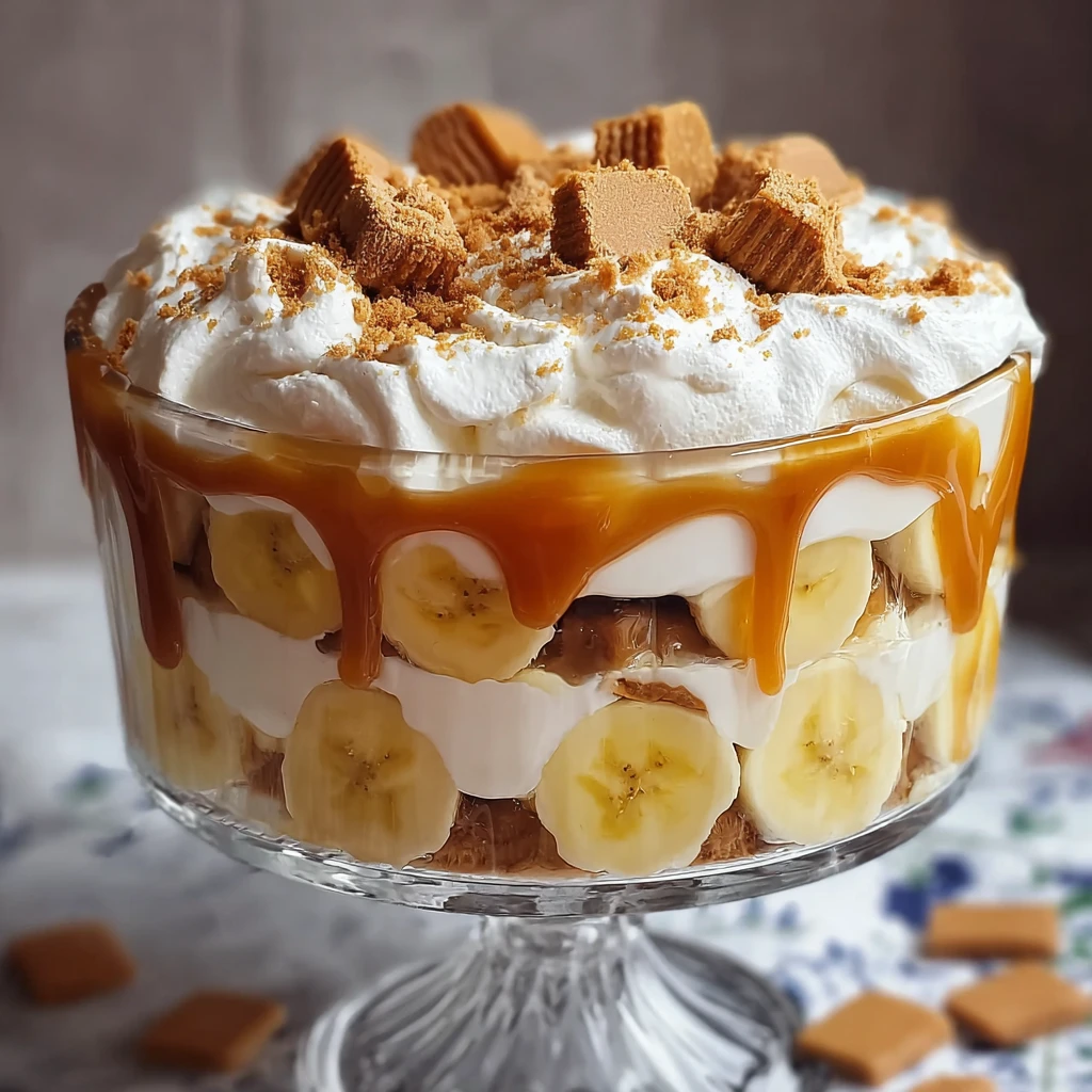 Biscoff Banana Pudding Caramel