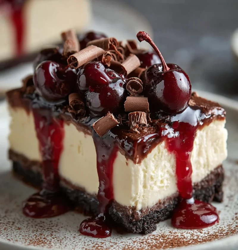 Black Forest Cheesecake Symphony
