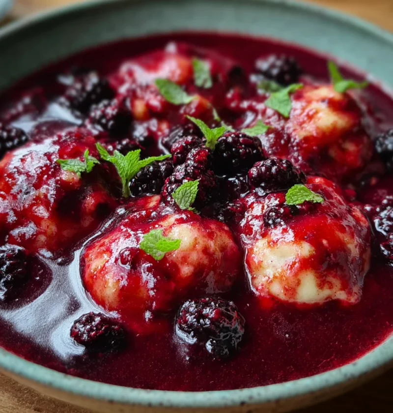 Blackberry Dumplings